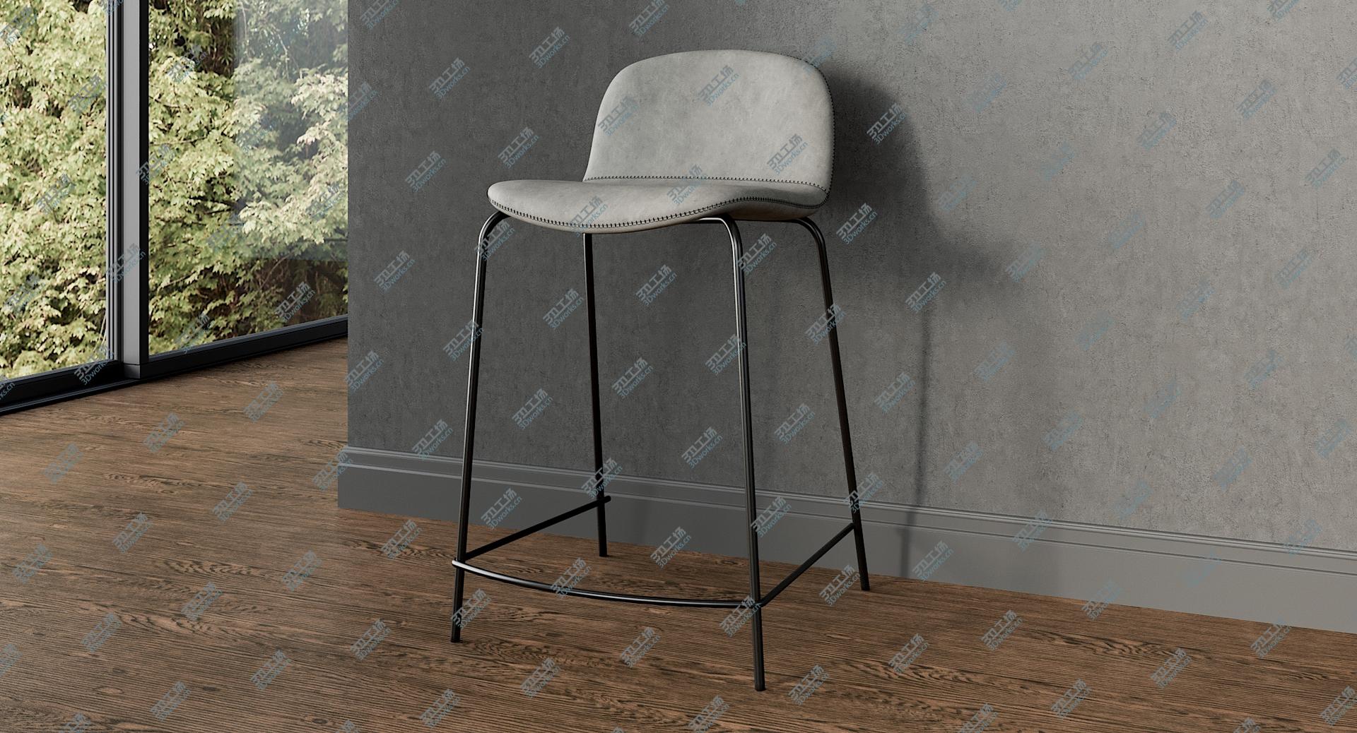 images/goods_img/20210319/Bar Stool Collection 3D model/2.jpg